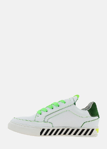 Белые кеды rl61610 белый Luce di luna