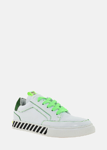 Белые кеды rl61610 белый Luce di luna