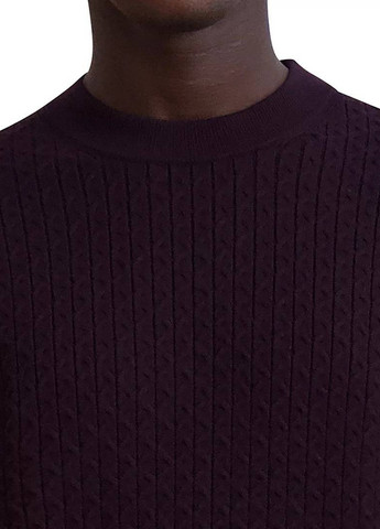 Темно-бордовый демисезонный свитер джемпер Karl Lagerfeld