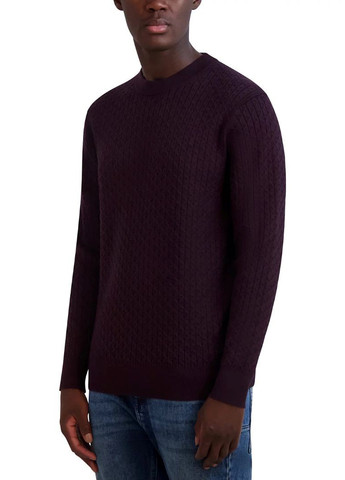 Темно-бордовый демисезонный свитер джемпер Karl Lagerfeld