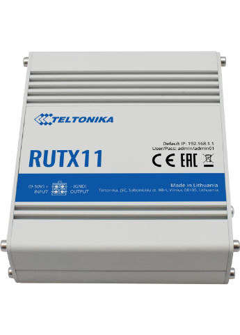 Маршрутизатор RUTX11 Teltonika (250095940)