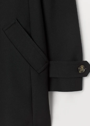 Чорне демісезонне Пальто H&M