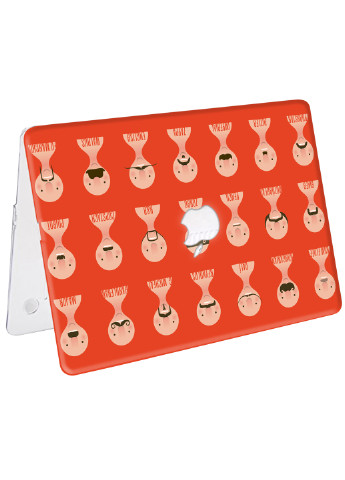 Чехол пластиковый для Apple MacBook Air 13 A1466 / A1369 Усики (Mustache) (6351-2104) MobiPrint (218528391)