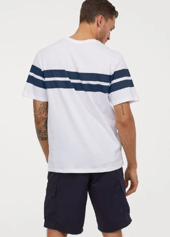 Біла футболка H&M