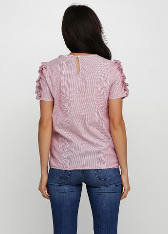 Розовая летняя блуза Morgan
