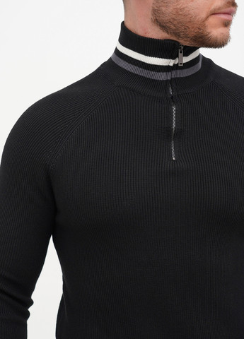 Черный демисезонный свитер Trend Collection