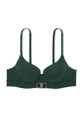 Зеленый демисезонный комплект (бюстгальтер, трусики) Victoria's Secret