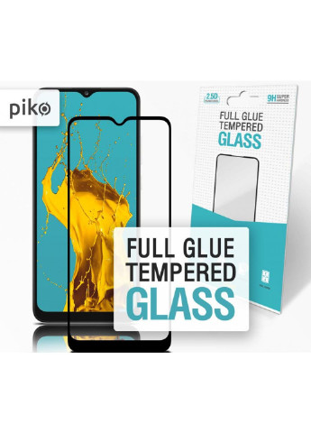 Скло захисне Full Glue Samsung A02 (1283126509452) Piko (249598937)