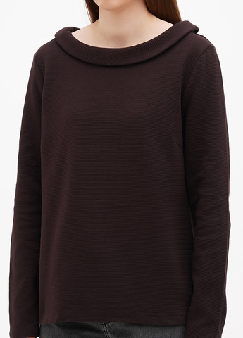 Тёмно-коричневая блуза Talbots