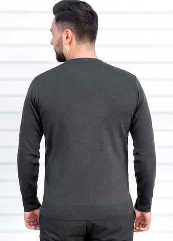 Темно-сірий світшот Sun's House однотонний без декору (324560242)