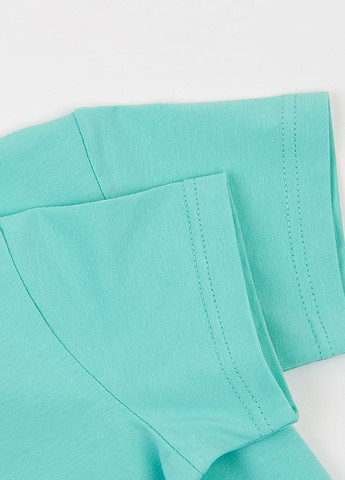 Зеленая летняя футболка Garnamama