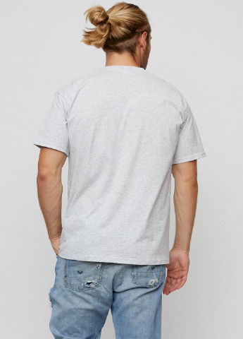 Серая футболка мужская basic YAPPI