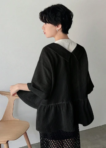 Чорна блуза SHEIN