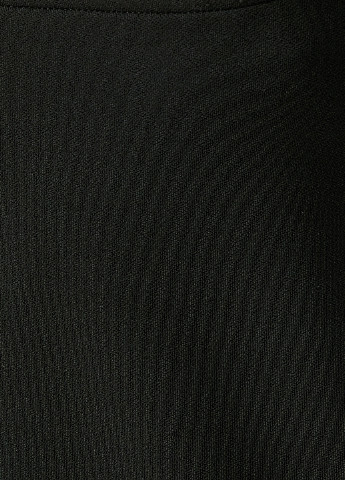 Черное кэжуал платье а-силуэт, с открытой спиной KOTON