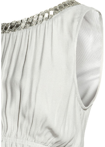 Светло-серое кэжуал платье для беременных H&M