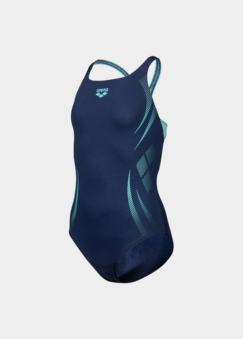 Темно-синий летний купальник слитный, танк Arena POSEIDONIA SWIMSUIT SWIM PRO B