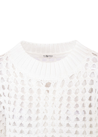 Белый демисезонный свитер джемпер Glamorous