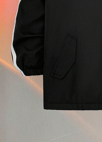 Чорна зимня куртка SHEIN