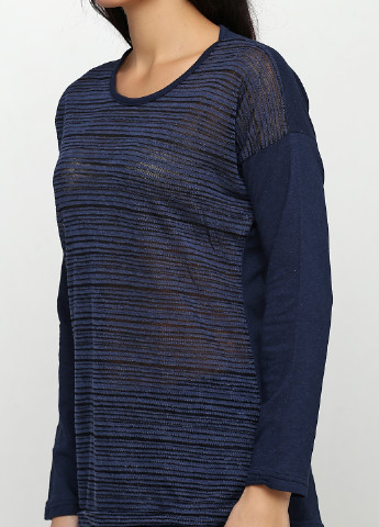 Синий демисезонный свитер Diyamor
