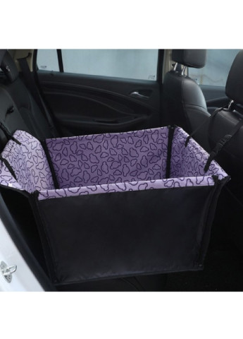 Сидение сумка переноска органайзер для перевозки животных в автомобиле автокресло для собаки кошки (473615-Prob) Сиреневая Unbranded (255621726)
