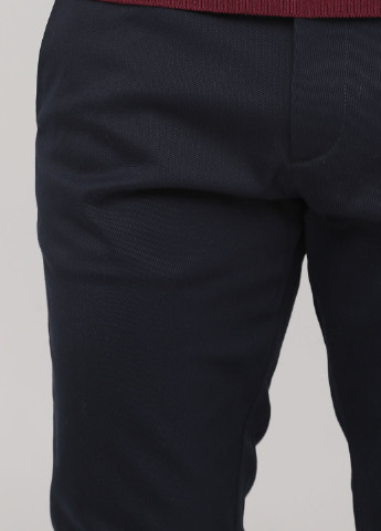 Темно-синие кэжуал демисезонные зауженные брюки Cos