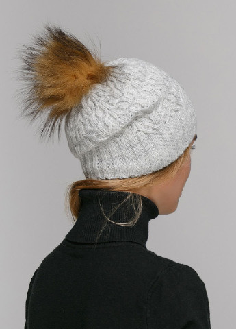 Зимняя теплая женская шапка на флисовой подкладке 550691 Merlini (249643054)