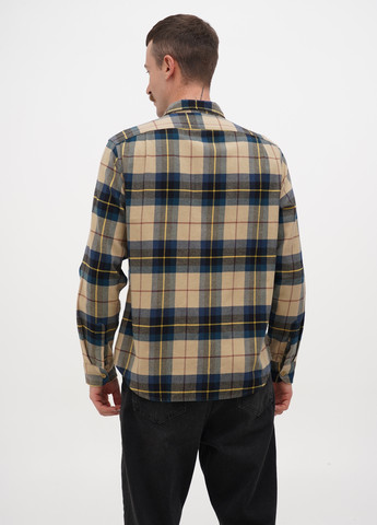 Горчичная кэжуал рубашка в клетку J.Crew