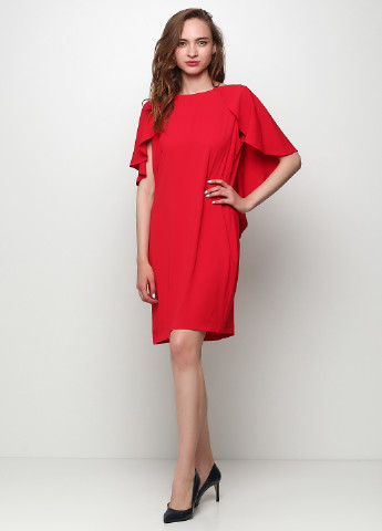 Красное кэжуал платье Ezgela