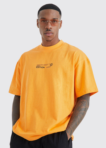 Оранжевая футболка Boohoo
