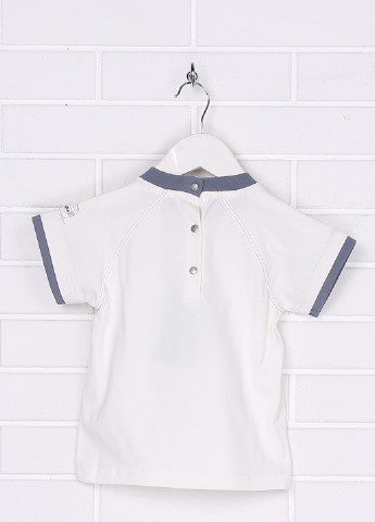 Молочная летняя футболка с коротким рукавом Miniman