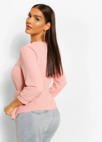 Рожева блуза Boohoo