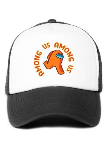 Кепка Тракер детская Амонг Ас Оранжевый (Among Us Orange) (33404-2408) MobiPrint (220824550)