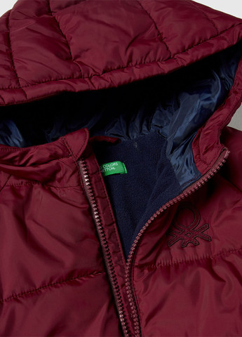 Бордова демісезонна куртка United Colors of Benetton