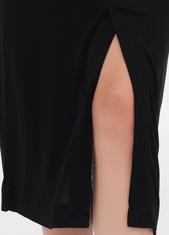 Черное кэжуал платье платье-футболка Cos однотонное