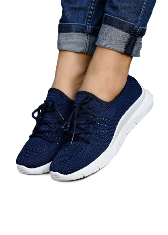 Синие демисезонные кроссовки женские летние синие кроссовки из вентилируемого текстиля 1203603192 Gipanis