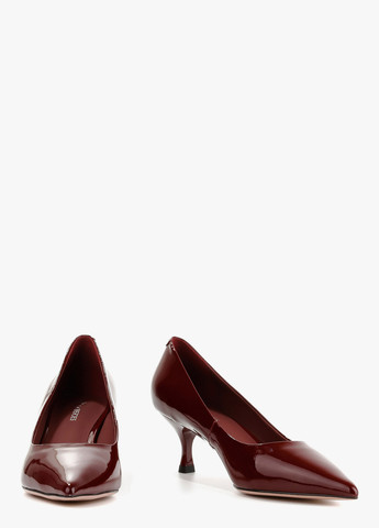 Le'BERDES Туфлі туфлі-човники бордовий з натуральна шкіра, україна — демісезон (370451984)