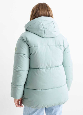 Мятная демисезонная куртка C&A