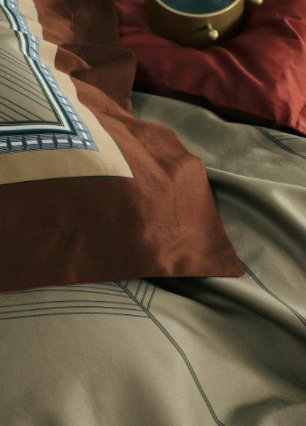 Постільна білизна євро єгипетська бавовна 200х220 см (DS2E) Vie Nouvelle Digital (253754927)