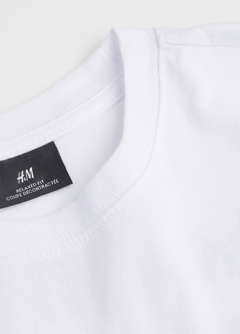 Белая футболка H&M