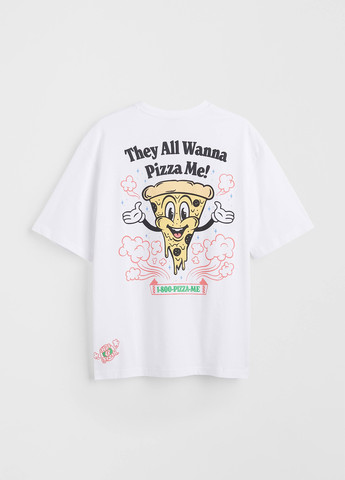 Белая футболка H&M