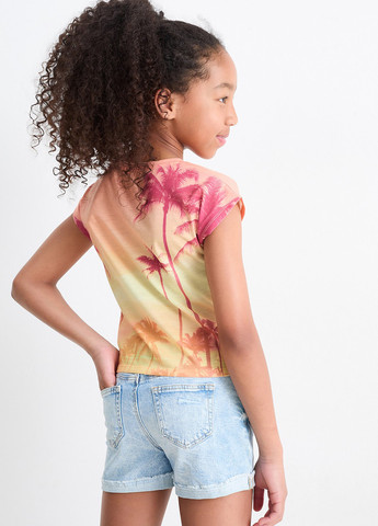 Помаранчева літня футболка C&A