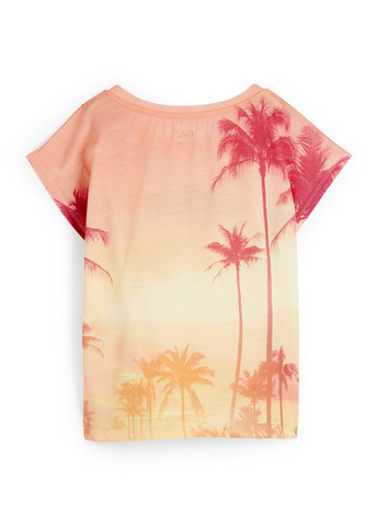 Помаранчева літня футболка C&A