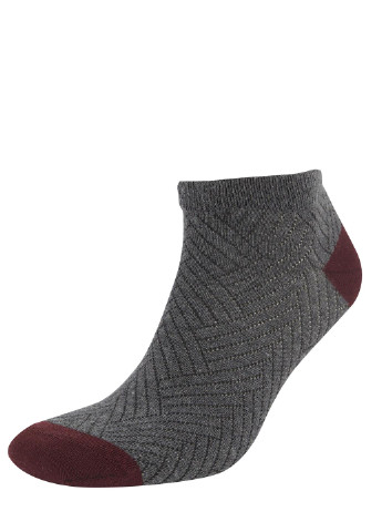 Шкарпетки(5шт) DeFacto без ущільненого носка сірі повсякденні