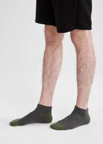 Носки(5шт) DeFacto без уплотненного носка серые повседневные