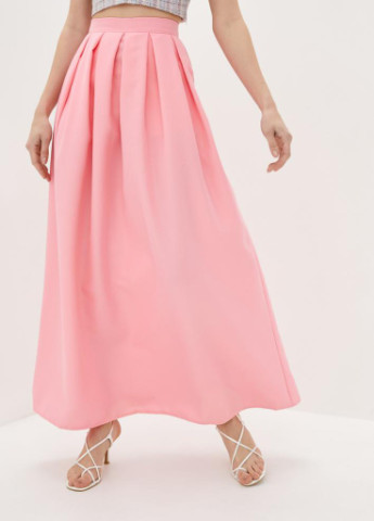 Розовая кэжуал однотонная юбка Podium тюльпан
