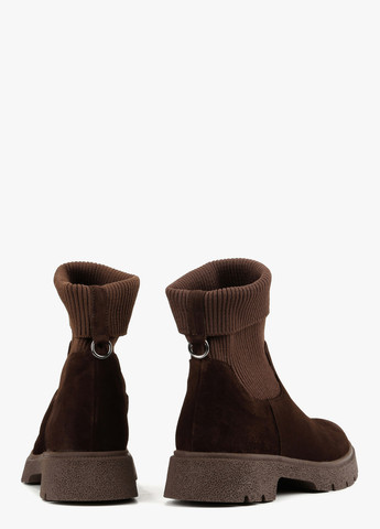 Осенние ботинки челси Le'BERDES без декора из натуральной замши