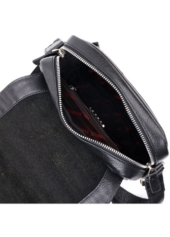 Мужская кожаная сумка-портфель на плечо 20х25х5 см Karya (255709841)