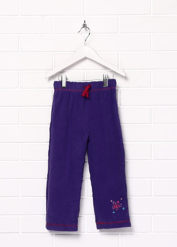 Фиолетовые домашние демисезонные со средней талией брюки Lupilu