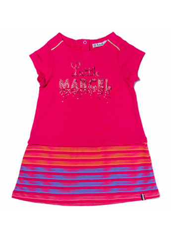 Кислотно-розовое платье Little Marcel (124758237)