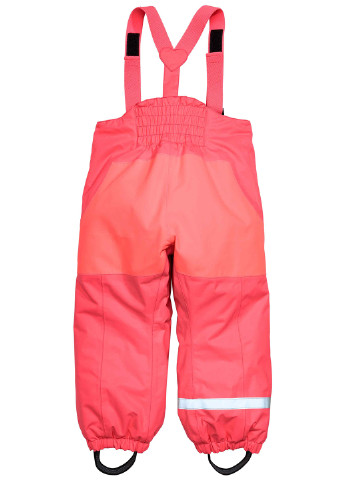 Розовые кэжуал зимние прямые брюки H&M